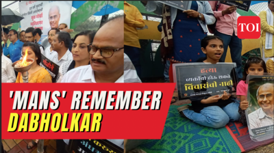 Pune: Activists pay tribute to Narendra Dabholkar on his tenth death anniversary