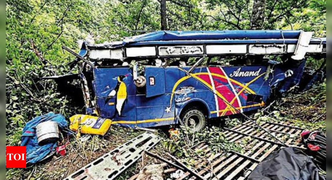 Uttarakhand Bus Accident 7 Killed As Bus With Gujarat Pilgrims Falls Into Gorge On Gangotri