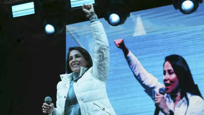 Luisa Gonzalez leads early Ecuador vote count, Daniel Noboa second