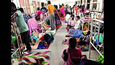 Vimsar: Patients Lie On Floor As Vimsar Runs Out Of Beds | Bhubaneswar ...