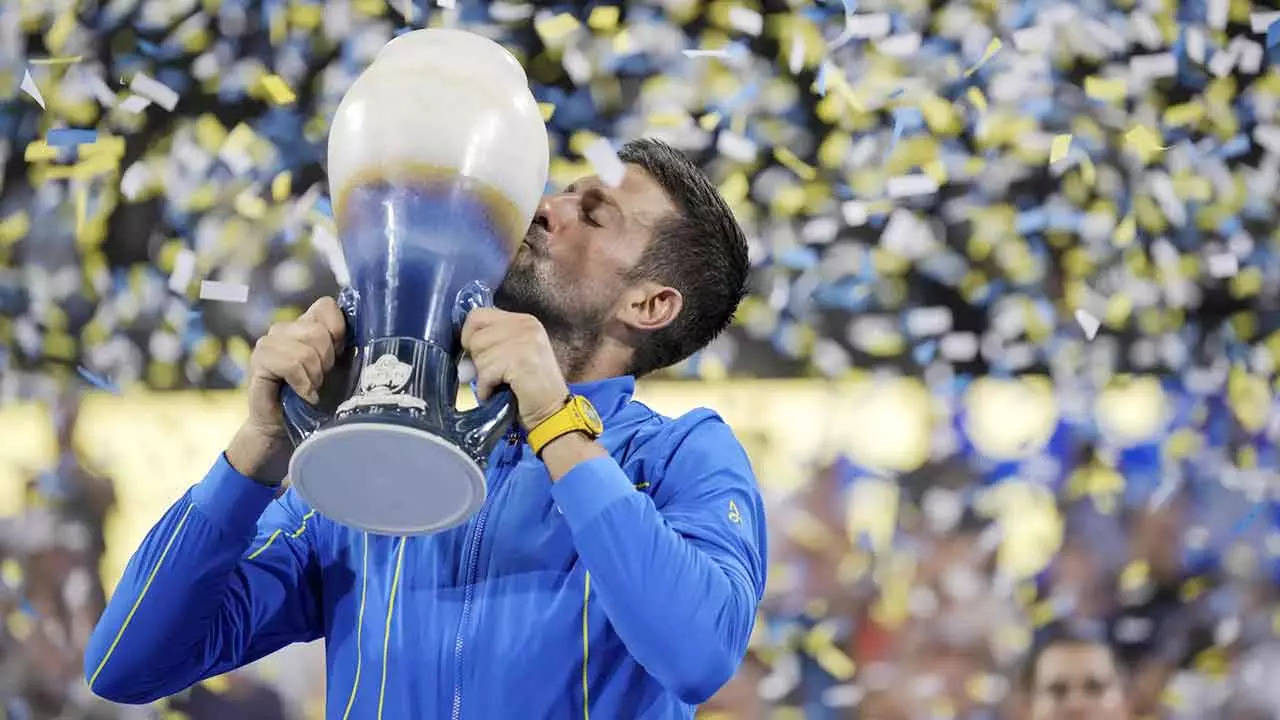 Novak Djokovic survives toughest match to beat Carlos Alcaraz, clinches Cincinnati Open title Tennis News
