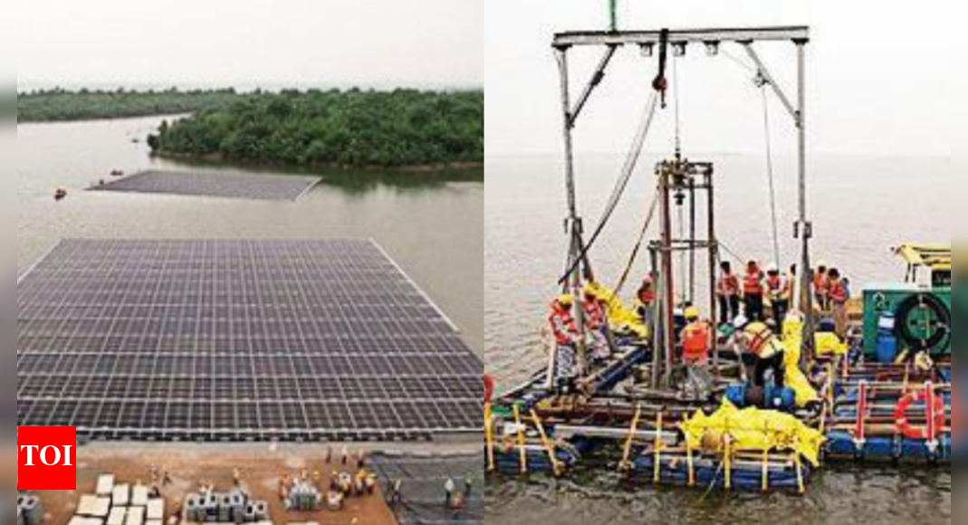 First Block Of 600mw Floating Solar Plant Phase-1 Launched In ...