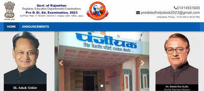 Rajasthan Pre-DElEd Admit Card 2023 released on panjiyakpredeled.in, direct link here