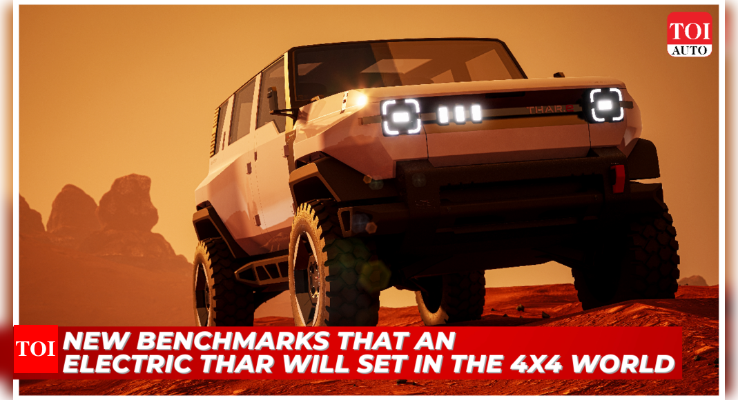 Mahindra Thar.E: Mahindra Thar.e: Five things that will set it apart from petrol Thar 4×4