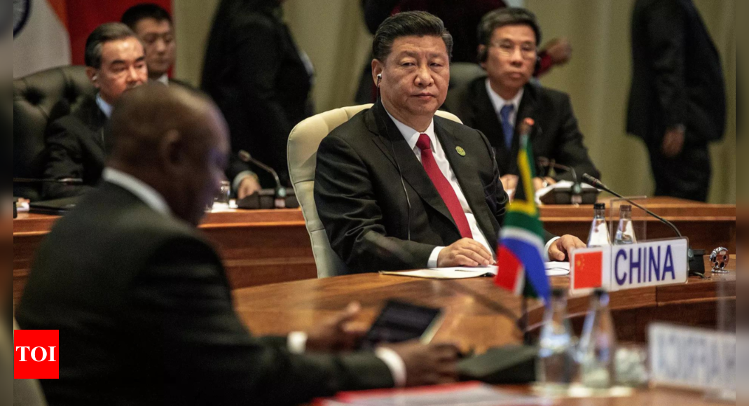 Africa: China's Xi heads to South Africa for Brics summit - Times of India