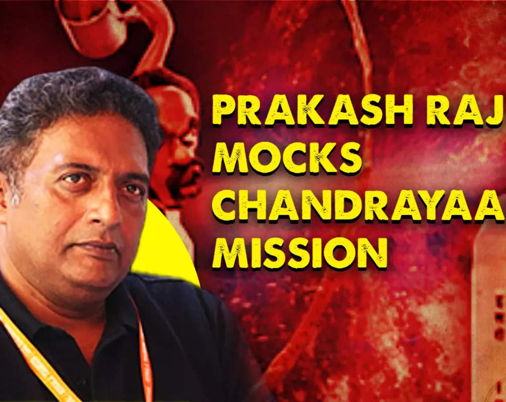 
Video: Actor Prakash Raj mocks India’s ambitious moon mission Chandrayaan-3
