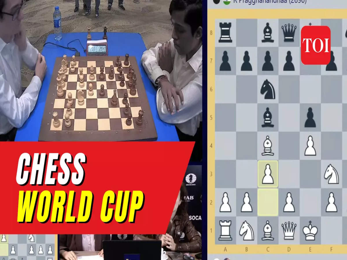 Chess World Cup: Praggnanandhaa vs Caruana semifinal heads to tie