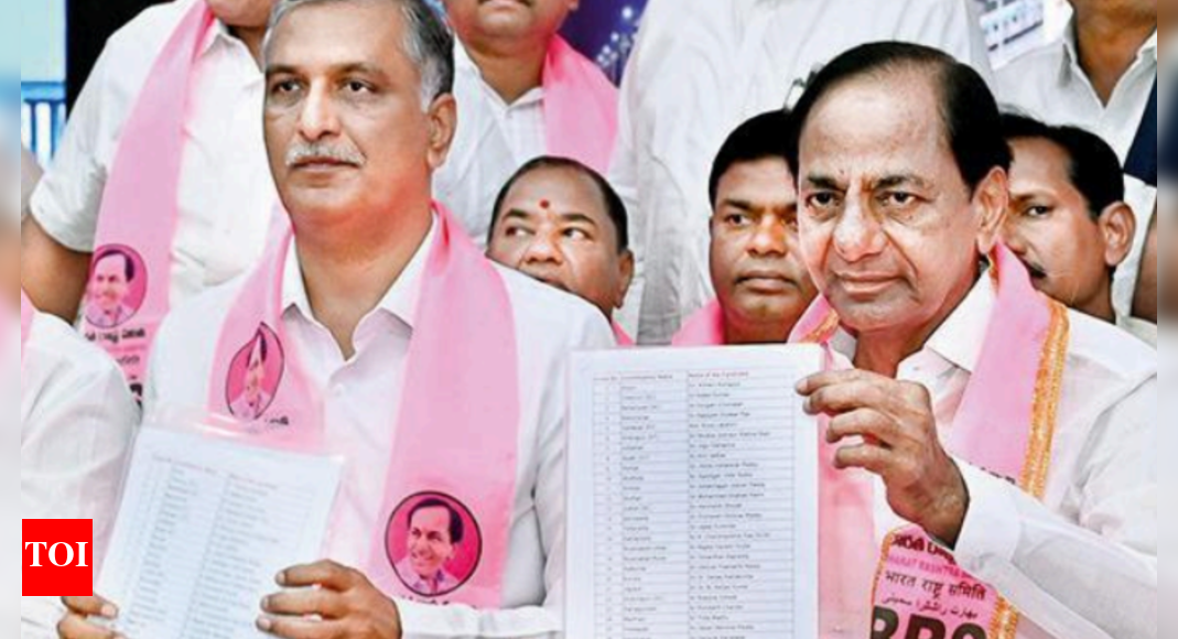 Brs Mla List 2023 Telangana assembly elections KCR draws first blood