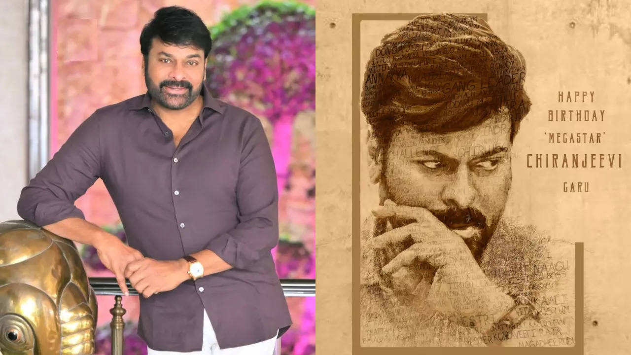 Mega 156' announced on Chiranjeevi's special day, igniting fan frenzy |  Telugu Movie News - Times of India