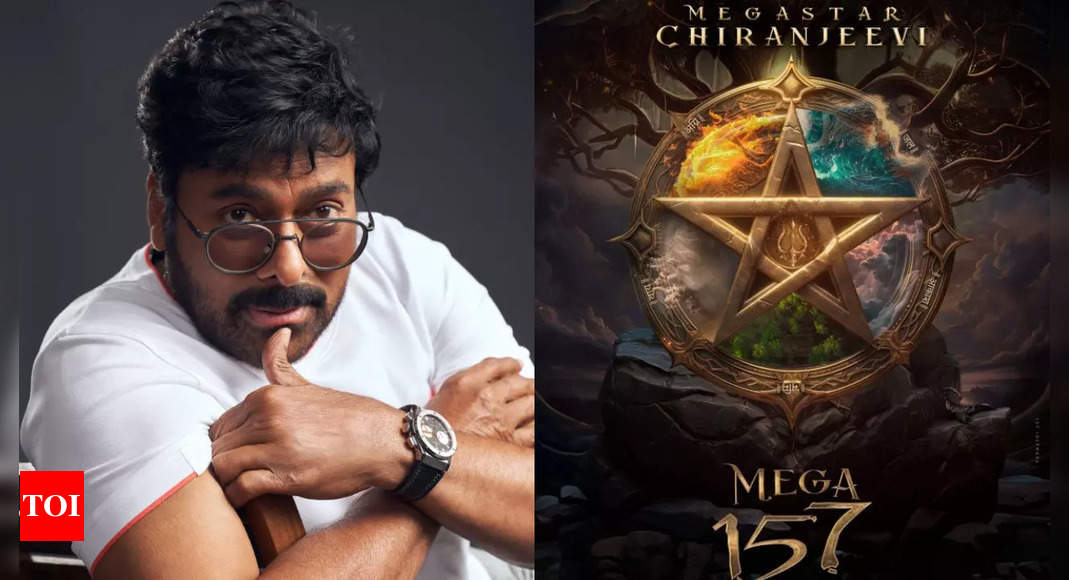 Chiranjeevi's birthday surprise: 'Mega 157' fantasy film unveiled to fans'  delight - Entertainment