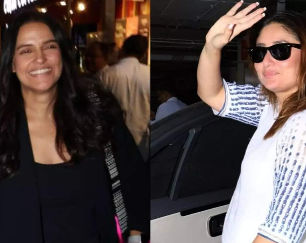 
Kareena Kapoor Khan and Neha Dhupia are all smiles as they get clicked together at Mumbai airport. Here's what paps asked
