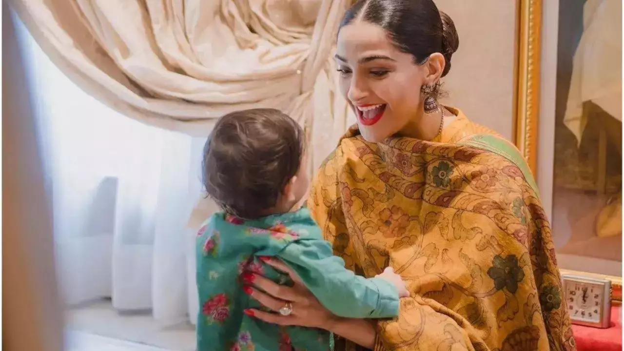 Inside Pics: Sonam Kapoor And Anand Ahuja Celebrate Son Vayu's First ...