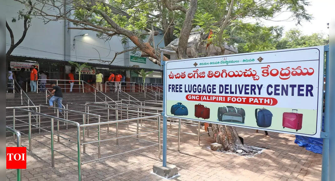 Ttd News Tirumala trust automates baggage management system at Tirupati shrine Amaravati News
