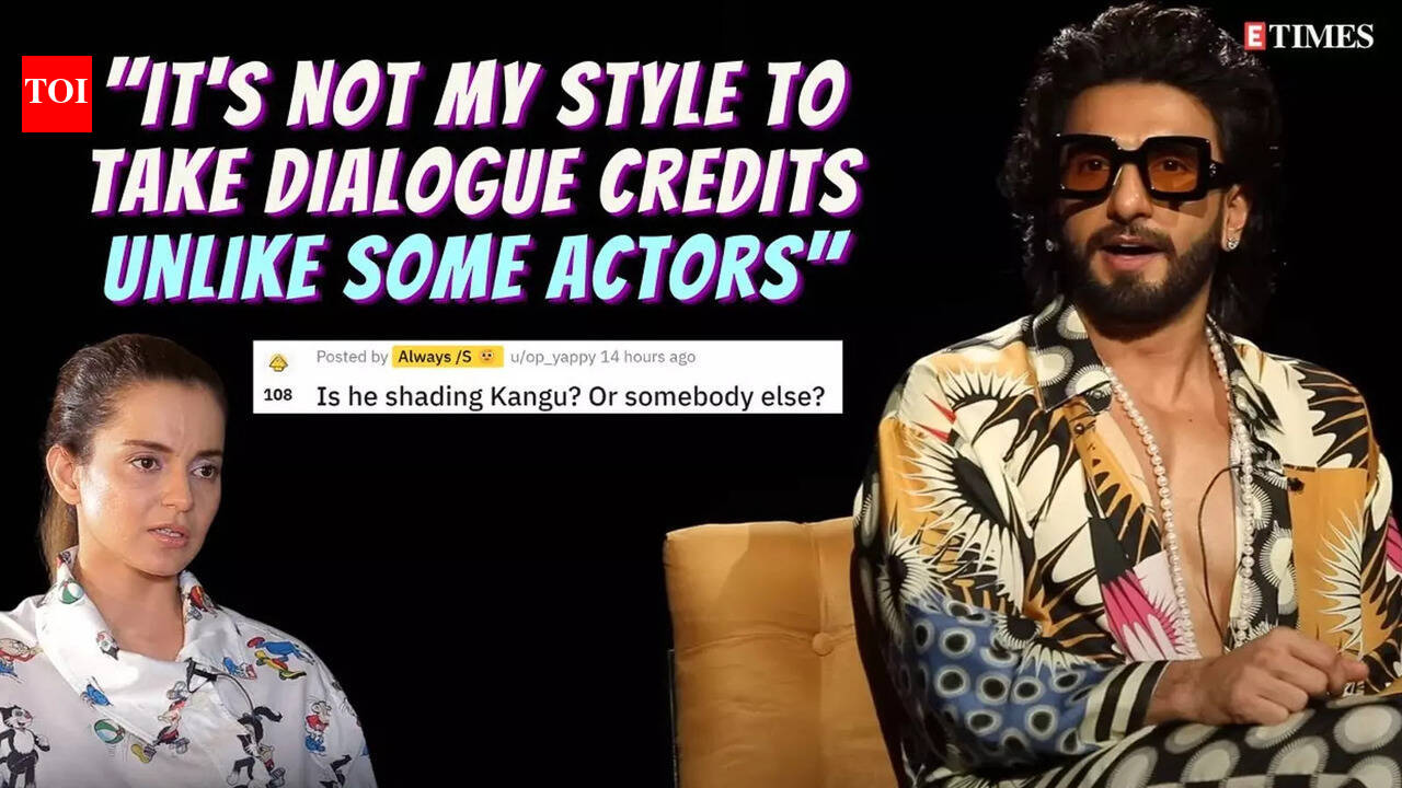 Did Ranveer Singh shade Kangana Ranaut in this viral video?