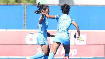 Indian junior women's hockey team beats Spain 2-1