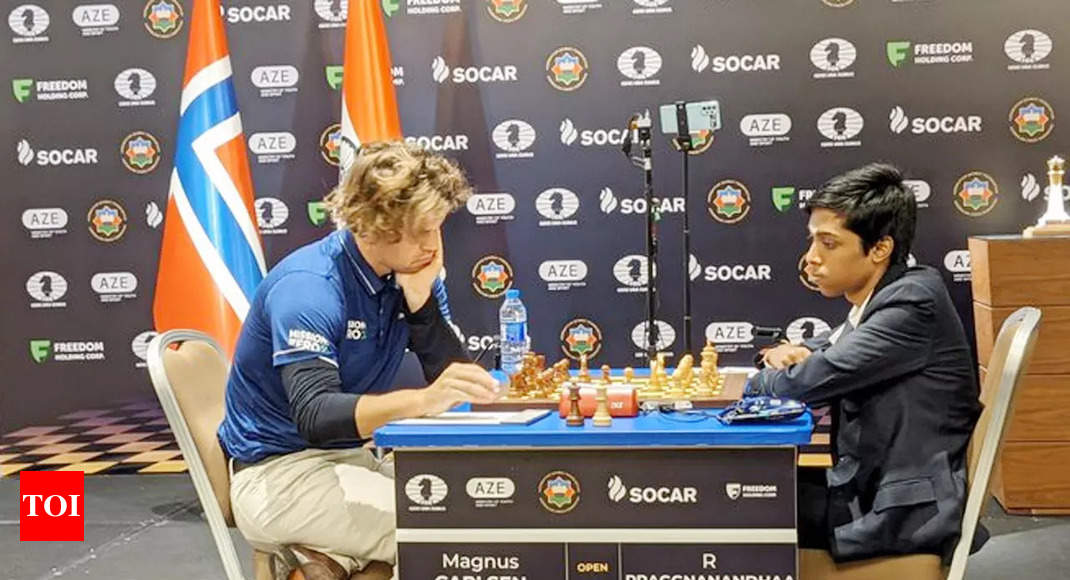 17-year-old R Praggnanandhaa defeats world chess champion Magnus