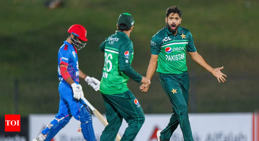 Haris Rauf leads Pakistan’s rout of Afghanistan in first ODI | Cricket News – Times of India