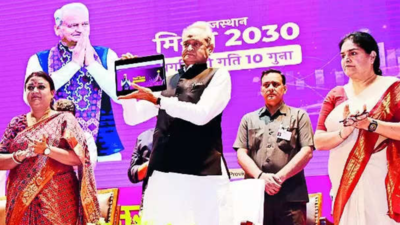 CM Ashok Gehlot launches ‘Mission 2030’ to propel Rajasthan to no. 1 in country