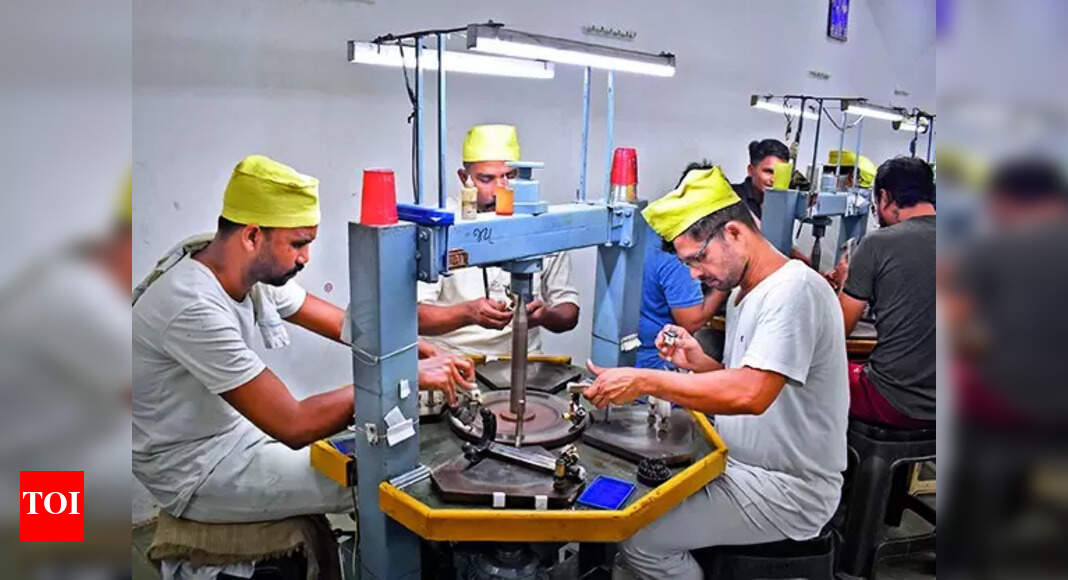 Surat Diamonds Shimmer of 25k natural diamonds a month lights up lives