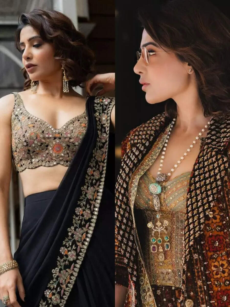 Samantha Ruth Prabhu is serving some awe-inspiring Indian fashion in New York - Vimarsana News