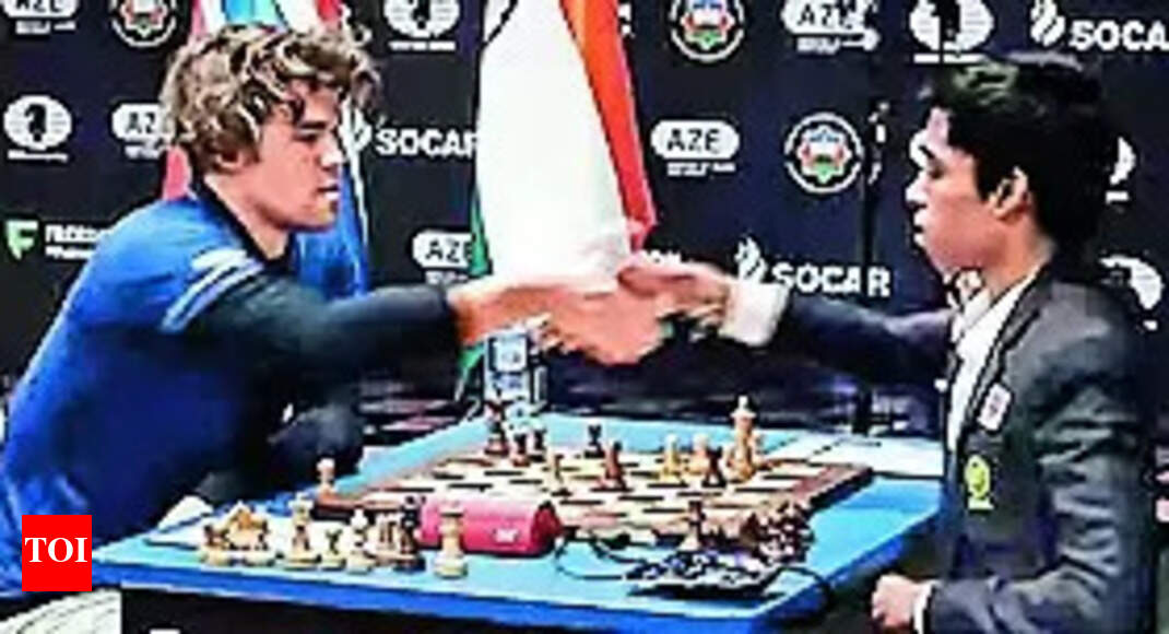 World Chess Cup In Baku: Results Of First Game Of Fifth Round