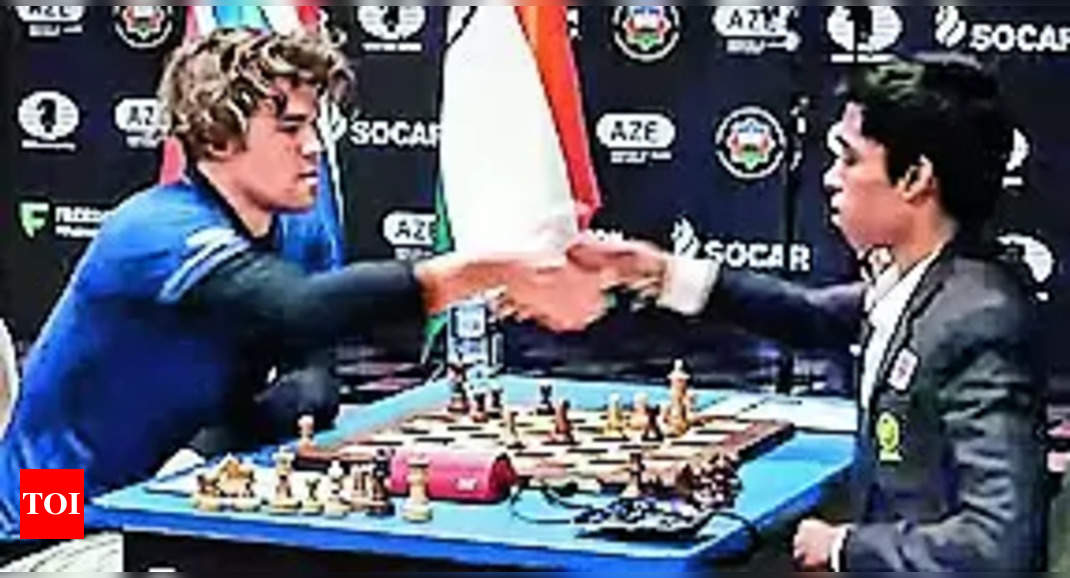 Magnus Carlsen wins first game of FIDE World Cup quarterfinal