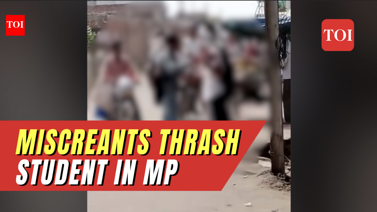 On cam: Miscreants thrash student in MP's Morena