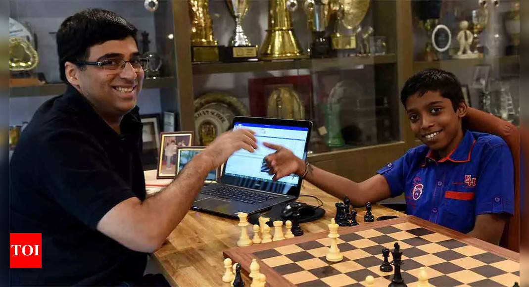 Viswanathan Anand: Imagine the joy if Praggnanandhaa wins when Chandrayaan  lands on moon