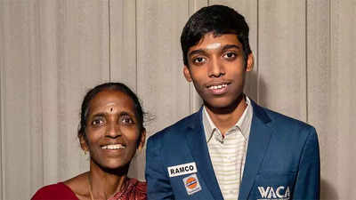 Behind Praggnanandhaa's meteoric rise, a proud mother who is always by his side