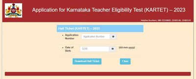 KARTET Hall Ticket 2023 released on sts.karnataka.gov.in, direct link to download