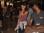 Kangana, Sonakshi at airport