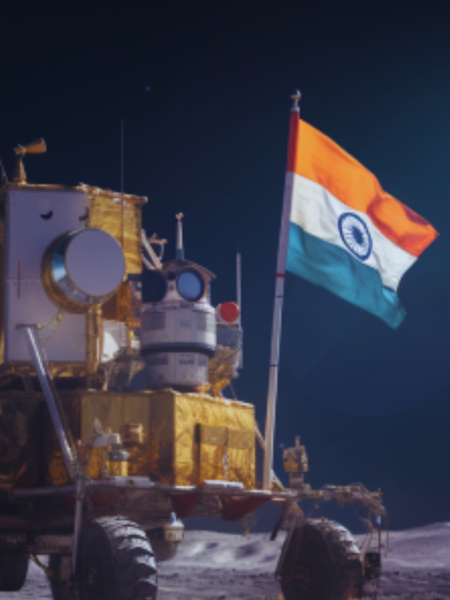 Chandrayaan 3 Landing On Moon: AI Images - Samwaad India