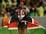 World Athletics Championships 2023: Faith Kipyegon wins third gold medal in women's 1500m final, see pictures