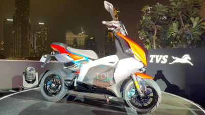 TVS X electric scooter: Gaming touchscreen, big battery, crossover design and more