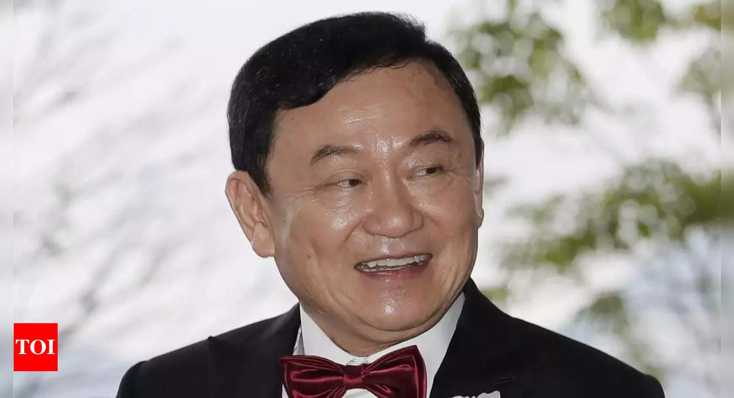 Thaksin Shinawatra moved to hospital on first night in jail – Times of India