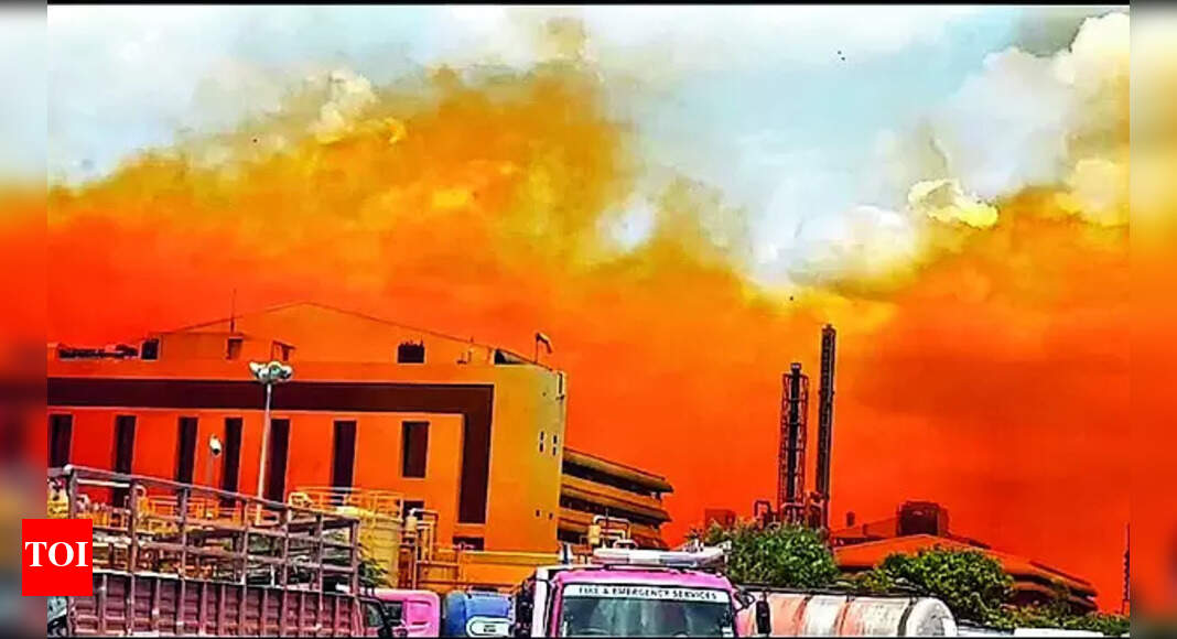 Bromine Gas 27 Taken Ill After Bromine Gas Leaks At Bharuch Unit Surat News Times of India