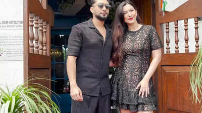 Gauahar Khan celebrates her 40th birthday with friends and family, gets spotted with husband Zaid Darbar