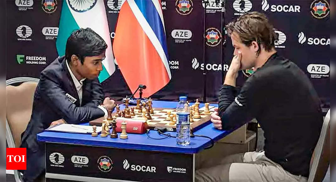 Chess World Cup final Battle continues as Praggnanandhaa takes Magnus