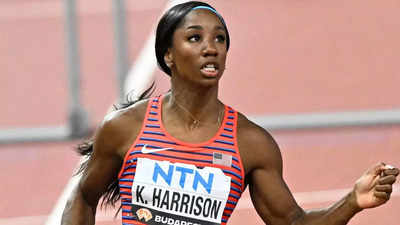 Kendra Harrison throws down gauntlet to 100m hurdles rivals