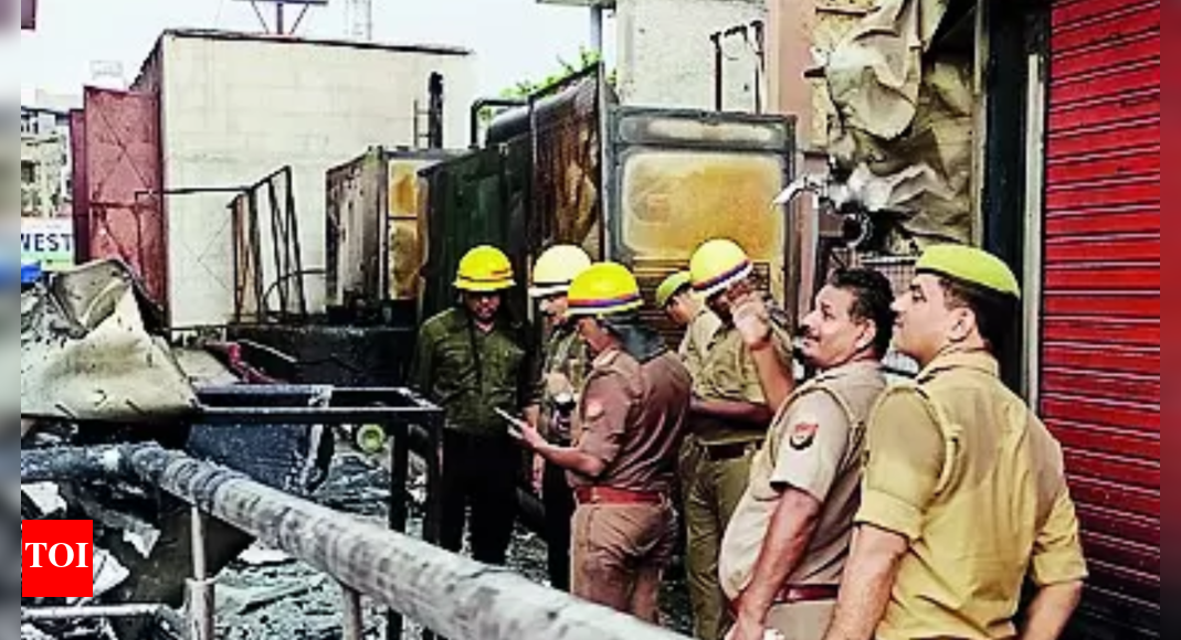 Fire: Diesel Tank Explosion Triggers Massive Fire In Shopping Mart, Two ...