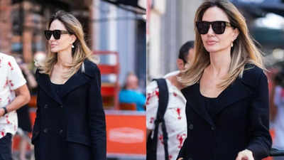 Angelina Jolie: Guess the price of Angelina Jolie's favourite bag - Times  of India