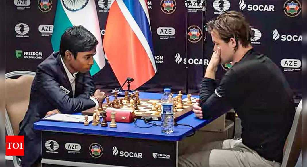 Magnus Carlsen on track to win