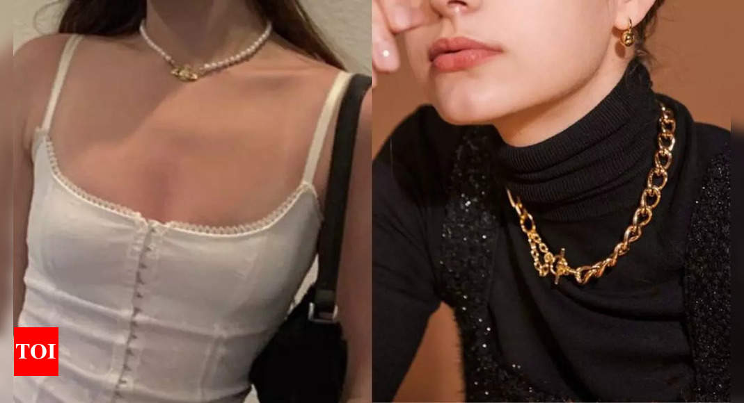 Tips to pair necklaces with different necklines – Times of India