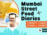 Mumbai Street Food Diaries: Crispy Cheese Chakli Samosa