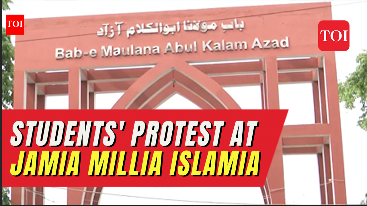 Watch: Security tightened at Jamia Millia Islamia following students ...
