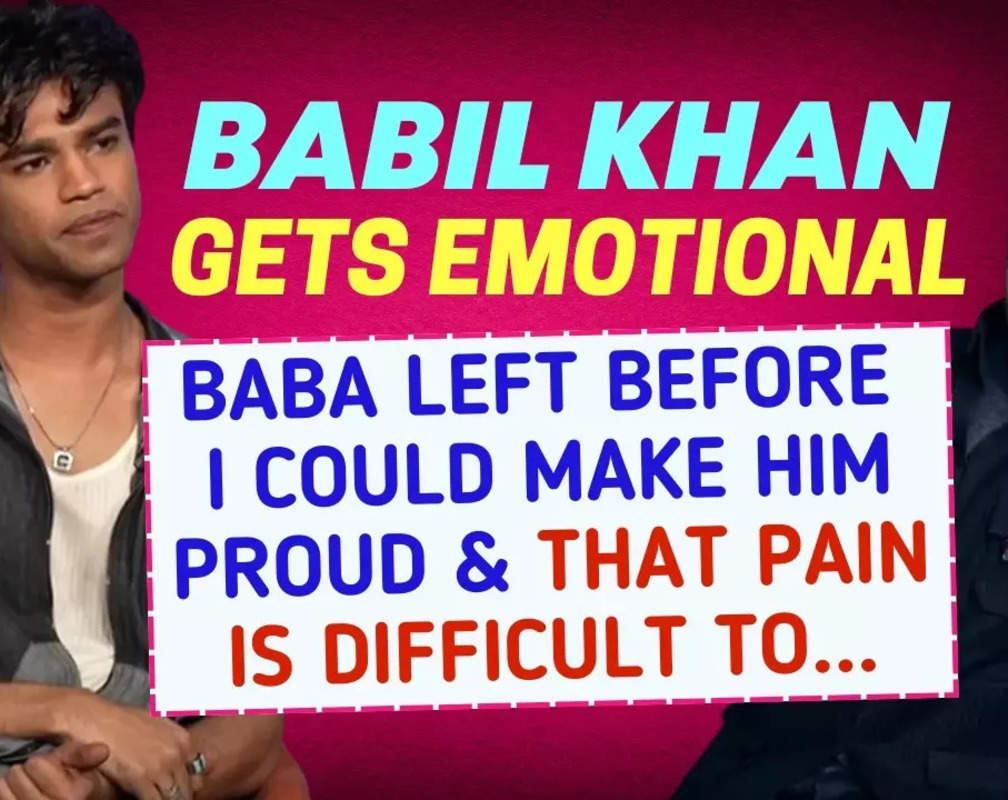 
Babil Khan EMOTIONAL Interview on father Irrfan Khan: ‘He left before I could make him proud…’
