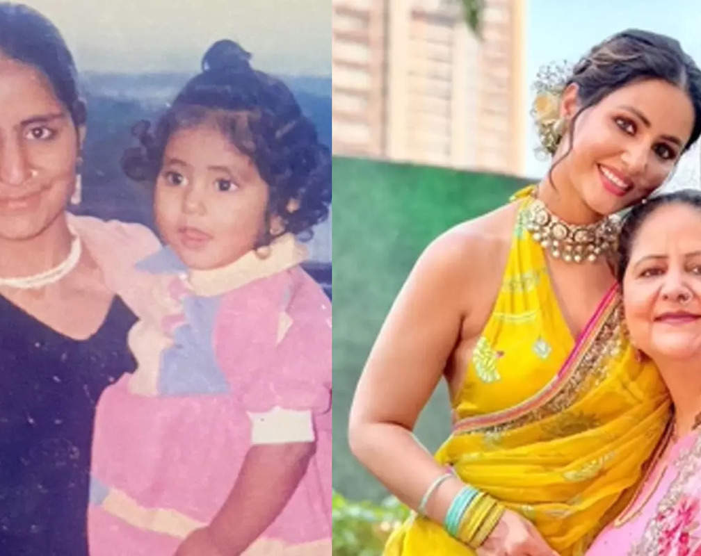 
Hina Khan looks cute as a button in this childhood picture; Check out her emotional birthday wish post for her mother
