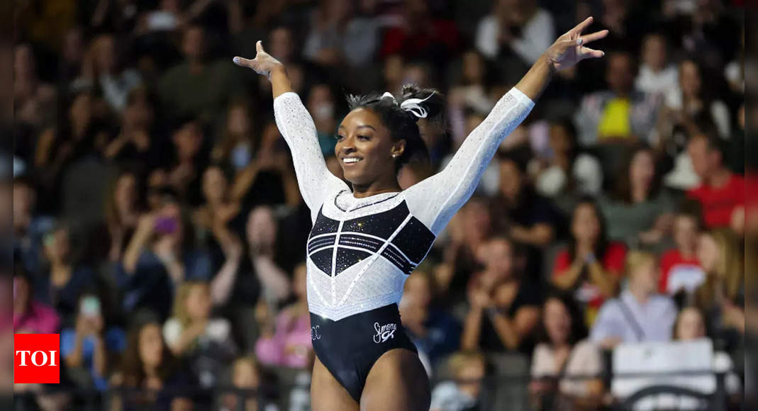 Rejuvenated Simone Biles chases more history at US gymnastics championships | More sports News – Times of India