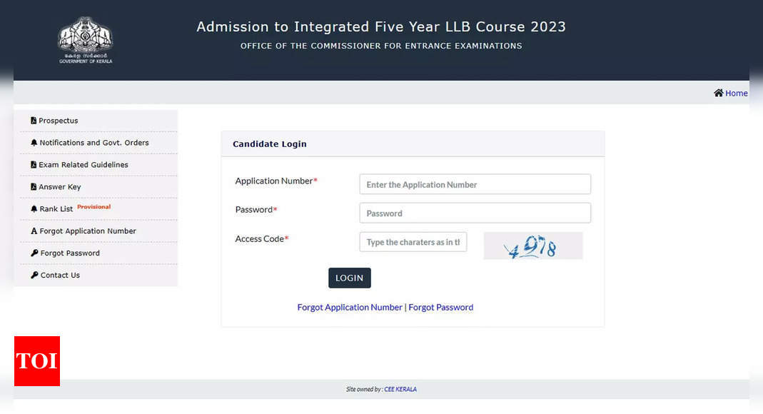 CEE announces KLEE 2023 results for 5-Year LLB Programme; Download rank list here