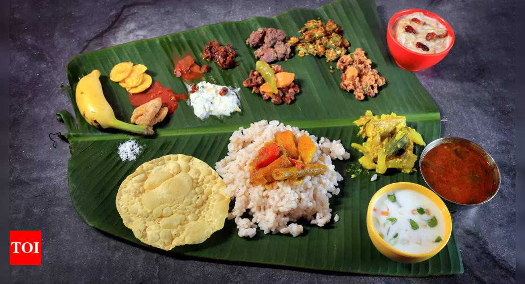 Onam sadhya dishes deals list